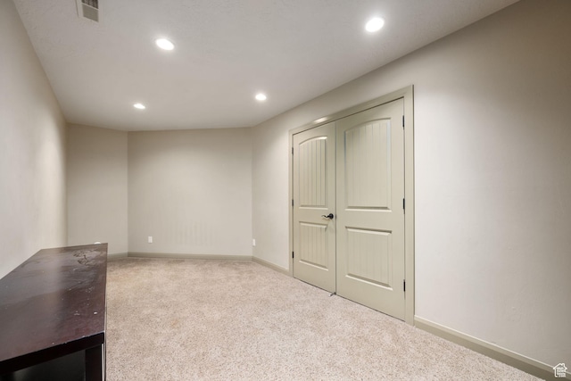 1285 Summerwood Cir, Santa Clara, UT 84765 - basement with recessed lighting and carpet floors