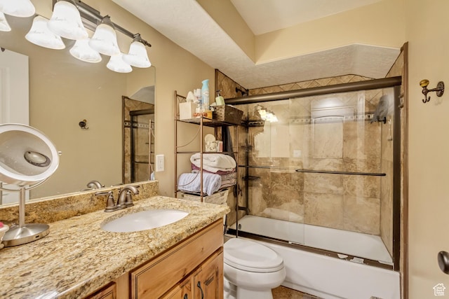 338 S Holdaway Rd, Vineyard, UT 84059 - bathroom with vanity and enclosed tub / shower combo