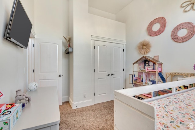 338 S Holdaway Rd, Vineyard, UT 84059 - bedroom with light carpet and a closet