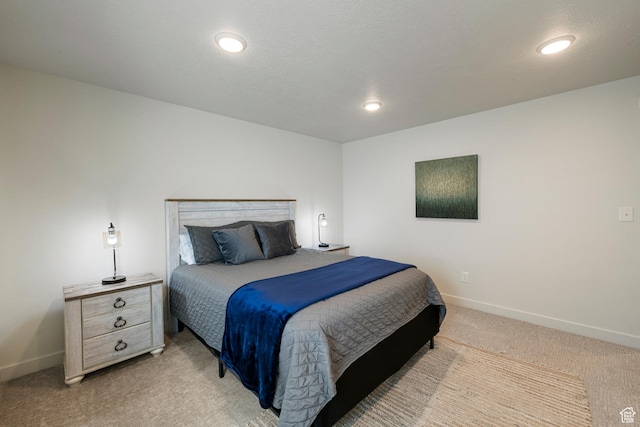 6691 Woods Rose Dr Unit 45, Park City, UT 84098 - bedroom with light colored carpet and recessed lighting