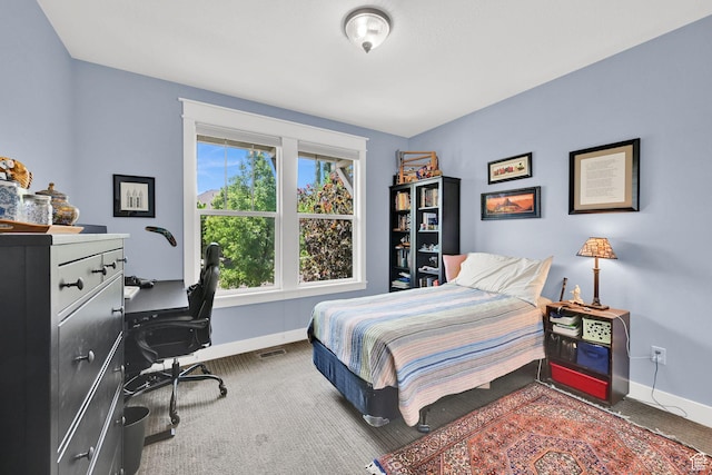 514 Rigby Rd, Farmington, UT 84025 - carpeted bedroom featuring baseboards and a desk