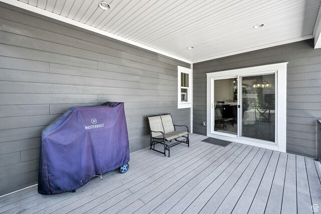514 Rigby Rd, Farmington, UT 84025 - deck with grilling area