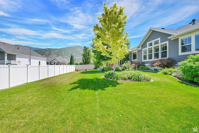 514 Rigby Rd, Farmington, UT 84025 - view of yard with a mountain view