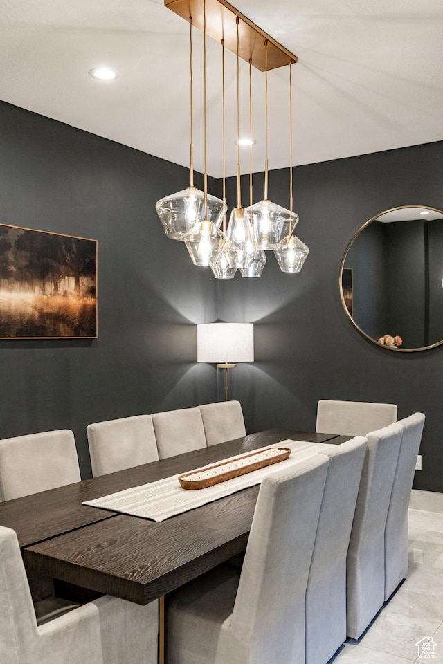 1621 E Box Elder Cir, Alpine, UT 84004 - dining space featuring recessed lighting