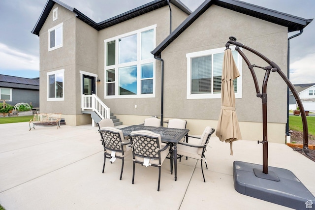 4655 N Ibapah St, Eagle Mountain, UT 84005 - view of patio with outdoor dining area