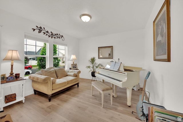 4655 N Ibapah St, Eagle Mountain, UT 84005 - living room featuring light wood finished floors and baseboards