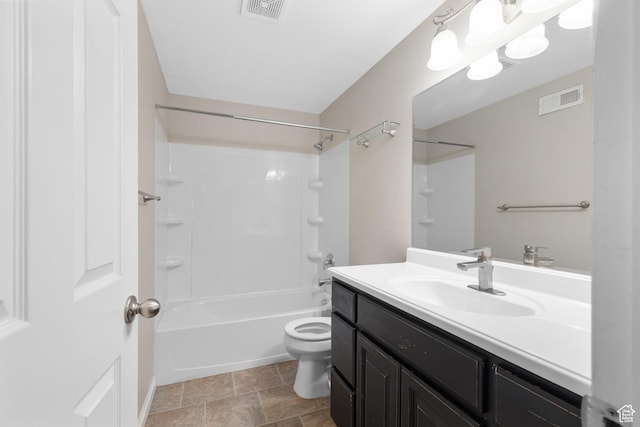 7114 N Ute Dr Unit 70, Eagle Mountain, UT 84005 - bathroom with vanity,  shower combination, and stone finish flooring
