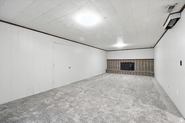 1520 N 1600 E, North Logan, UT 84341 - finished below grade area featuring carpet and a fireplace