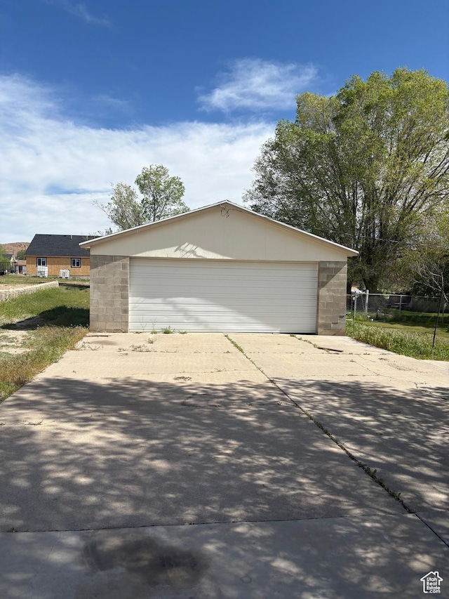279 E 50 N, Moroni, UT 84646 - view of property exterior with a garage and an outbuilding