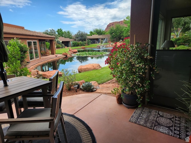 2255 Tuweap Dr N Unit 54, St George, UT 84770 - view of patio / terrace featuring outdoor dining area
