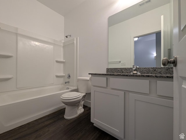 5427 W Ranches Loop Dr Unit 129, West Jordan, UT 84081 - full bathroom with wood finished floors, vanity, and shower / bathtub combination