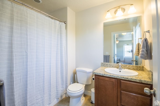 357 E 535 S, Vernal, UT 84078 - ensuite bathroom with vanity, a shower with shower curtain, and tile patterned floors