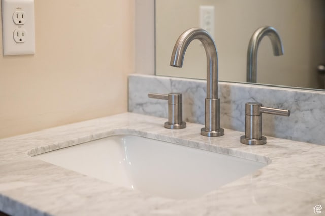 357 E 535 S, Vernal, UT 84078 - bathroom view of decorative backsplash and vanity