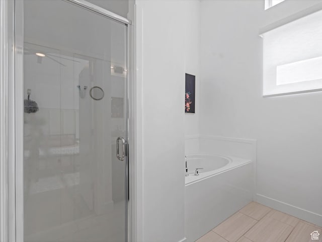 9217 S Holiday Bowl Ct E, Sandy, UT 84094 - bathroom with a stall shower and a garden tub