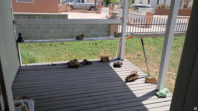 131 6th W, East Carbon, UT 84520 - view of wooden deck