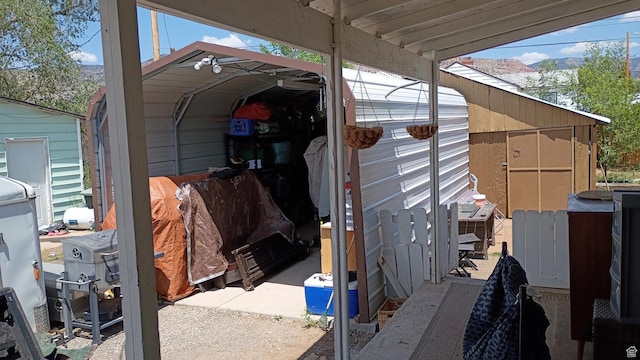 131 6th W, East Carbon, UT 84520 - view of outdoor structure featuring a carport