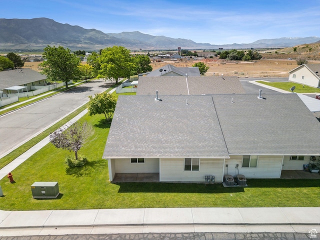 827 S 1030 W, Richfield, UT 84701 - aerial view of property and surrounding area with a mountainous background