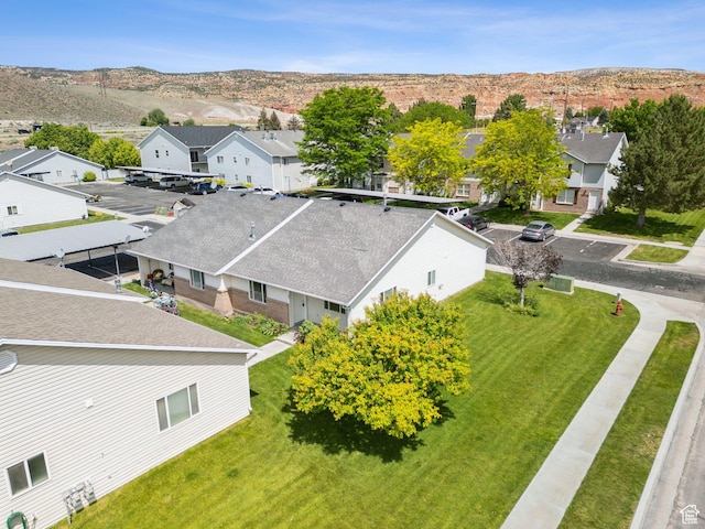 827 S 1030 W, Richfield, UT 84701 - aerial view of residential area with a mountainous background