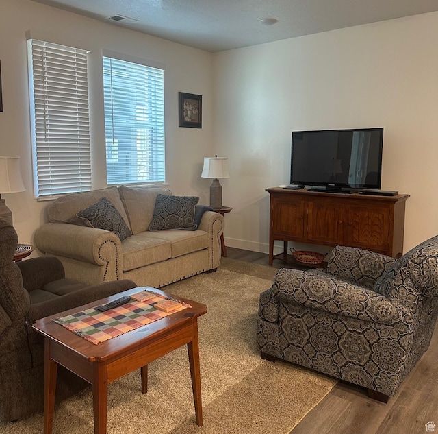470 W 15 S Unit F201, Providence, UT 84332 - living area featuring wood finished floors