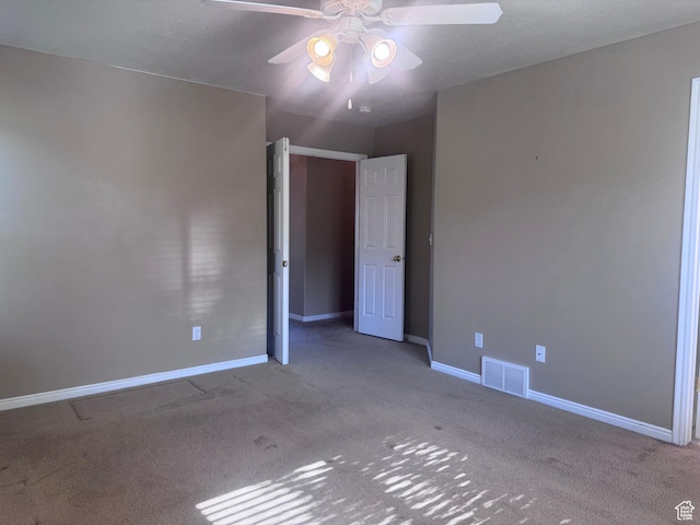 1730 N 350 W, North Ogden, UT 84414 - empty room with ceiling fan and carpet floors