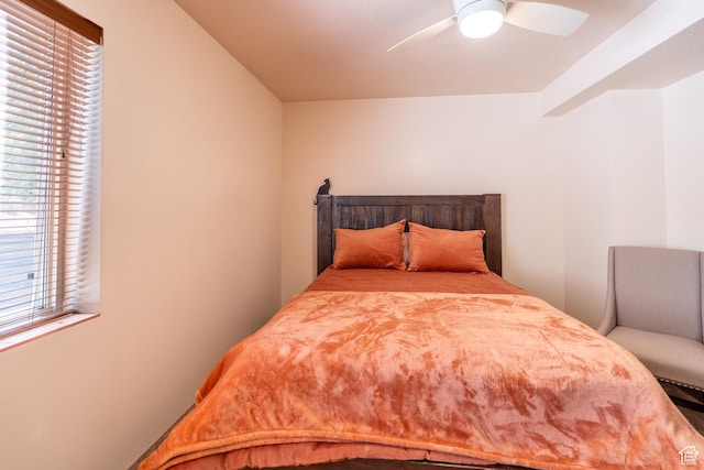 4163 S Beeman Rd, Moab, UT 84532 - bedroom featuring ceiling fan