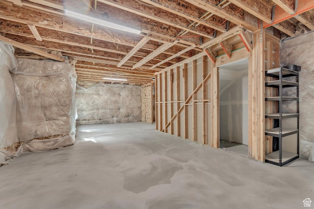 8069 N Quarter Mile Dr, Eagle Mountain, UT 84005 - view of unfinished below grade area