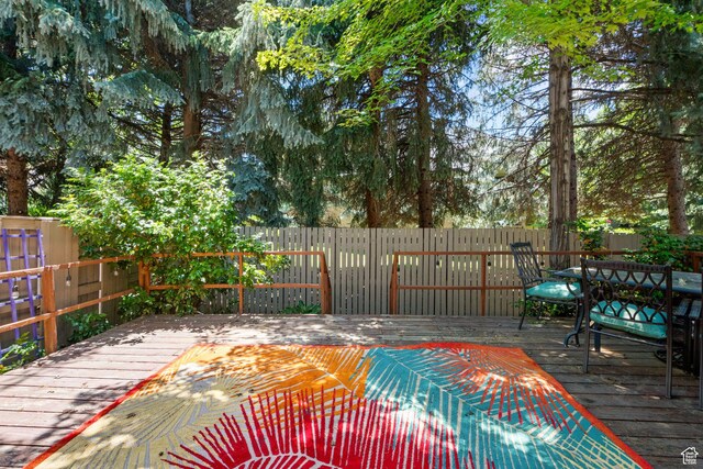 1870 E Monterey Dr, Salt Lake City, UT 84121 - deck with a fenced backyard