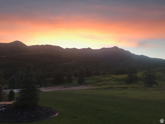 6284 Oak Ridge Ln, Mountain Green, UT 84050 - view of mountain background