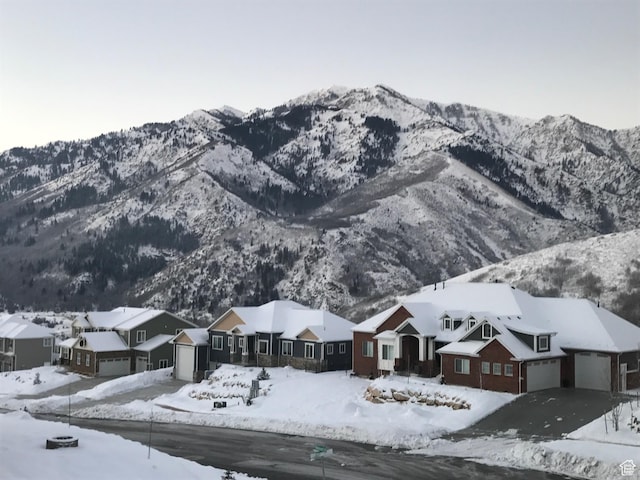 6284 Oak Ridge Ln, Mountain Green, UT 84050 - mountain view with nearby suburban area