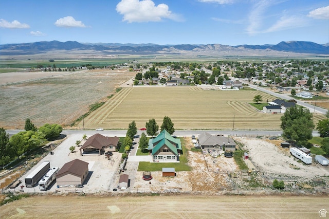 265 S 400 E, Centerfield, UT 84622 - aerial view of sparsely populated area featuring a mountainous background