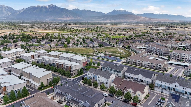 5124 W Stockfield Ln, Herriman, UT 84096 - aerial view of a mountainous background