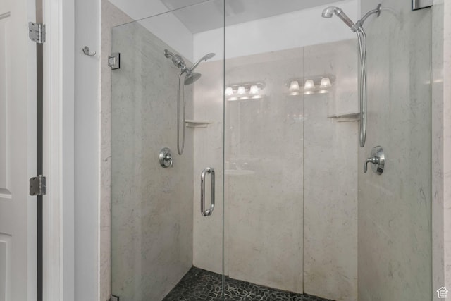 5124 W Stockfield Ln, Herriman, UT 84096 - full bathroom with a shower stall