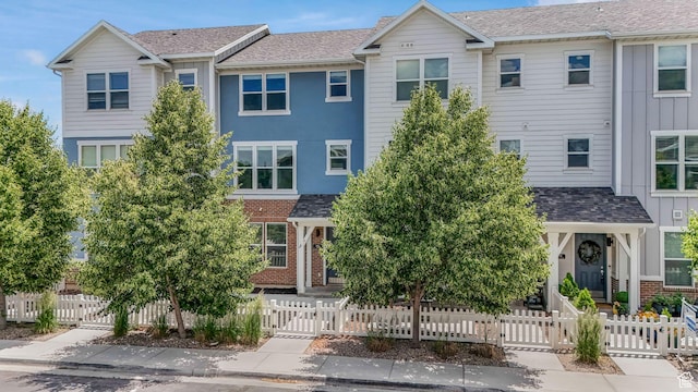 5124 W Stockfield Ln, Herriman, UT 84096 - view of property with a gate and brick siding