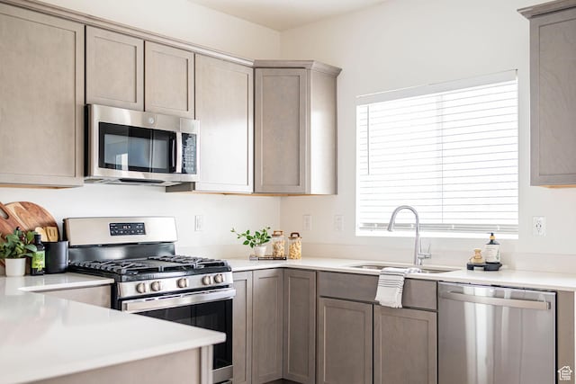 425 W Domain Ln, Grantsville, UT 84029 - kitchen with stainless steel appliances and light countertops