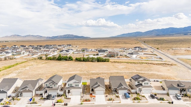 425 W Domain Ln, Grantsville, UT 84029 - aerial perspective of suburban area featuring a mountainous background