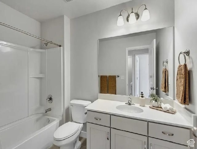 2174 W 2615 N Unit 138, Clinton, UT 84015 - bathroom featuring vanity and washtub / shower combination