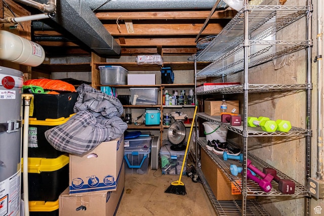 1630 S 100 E, Bountiful, UT 84010 - storage area with gas water heater