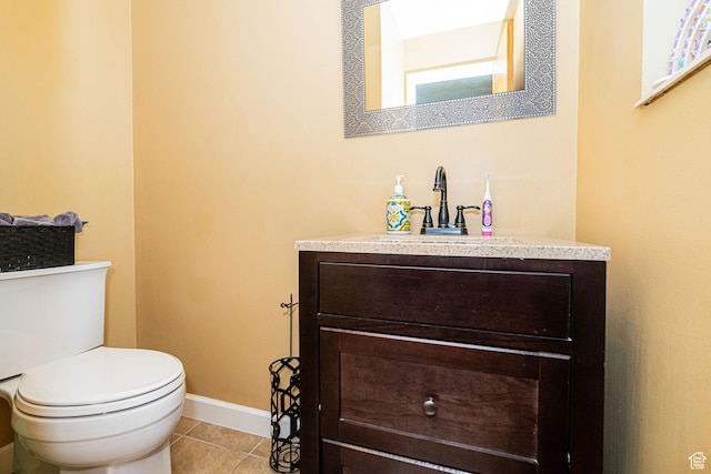 1630 S 100 E, Bountiful, UT 84010 - half bathroom with vanity and tile patterned flooring