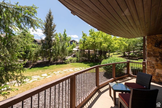 2100 W Frostwood Blvd Unit 4175, Park City, UT 84098 - view of balcony