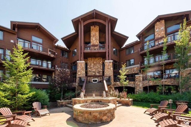 2100 W Frostwood Blvd Unit 4175, Park City, UT 84098 - view of apartment building / complex featuring stairway