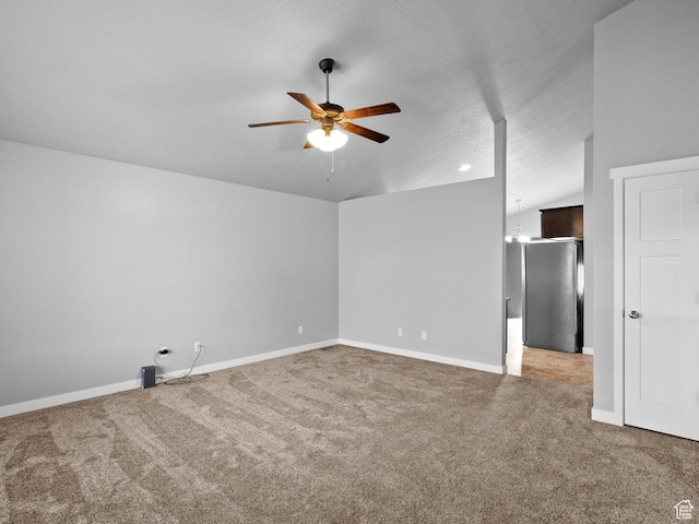 517 E 1140 S, Roosevelt, UT 84066 - spare room with carpet and a ceiling fan
