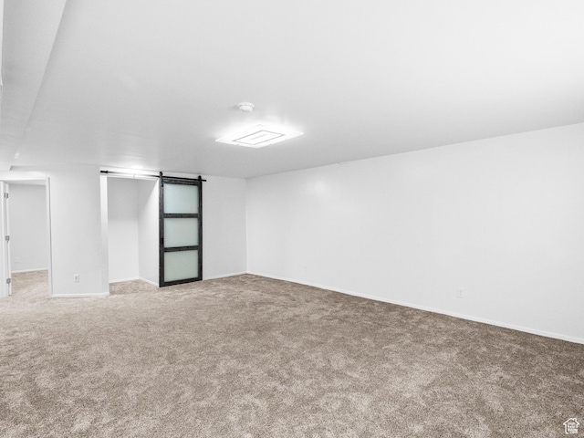517 E 1140 S, Roosevelt, UT 84066 - spare room with carpet floors and a barn door