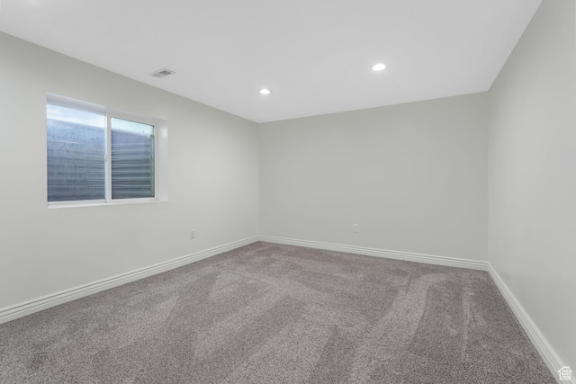 5077 W 11000 N, Highland, UT 84003 - unfurnished room with carpet flooring and recessed lighting