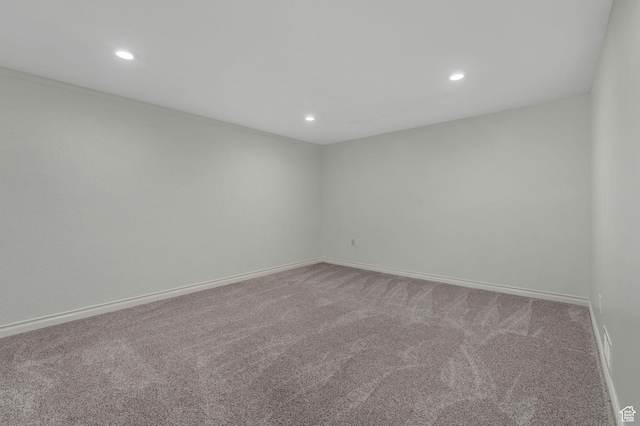 5077 W 11000 N, Highland, UT 84003 - carpeted spare room featuring recessed lighting