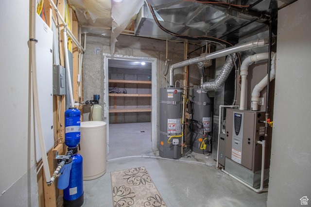 5818 N Cambridge Dr E, Mountain Green, UT 84050 - utilities with water heater