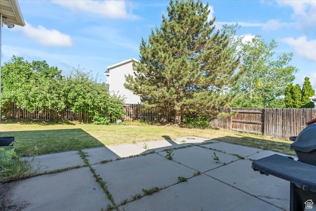 868 E Valley View Dr N, Tooele, UT 84074 - fenced backyard featuring a patio