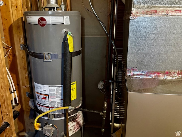 7026 S Wood Green Rd, West Jordan, UT 84084 - utilities featuring water heater