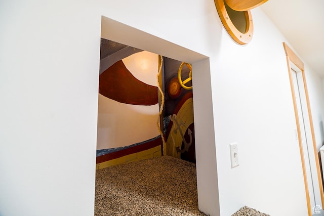 1536 N 150 W, Bountiful, UT 84010 - hallway featuring speckle patterned floor