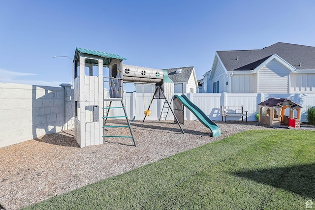 10243 S Dial Ct, South Jordan, UT 84009 - communal playground featuring a fenced backyard