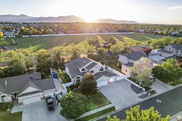 10314 S 3970 W, South Jordan, UT 84009 - aerial perspective of suburban area with a mountainous background